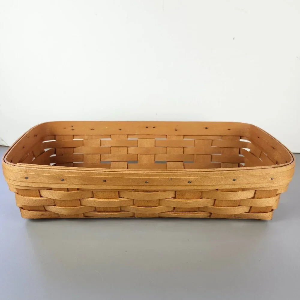 2 Vintage Longaberger Baskets 1993 & 1998